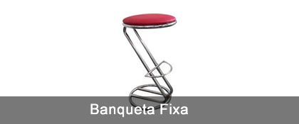 banqueta fixa